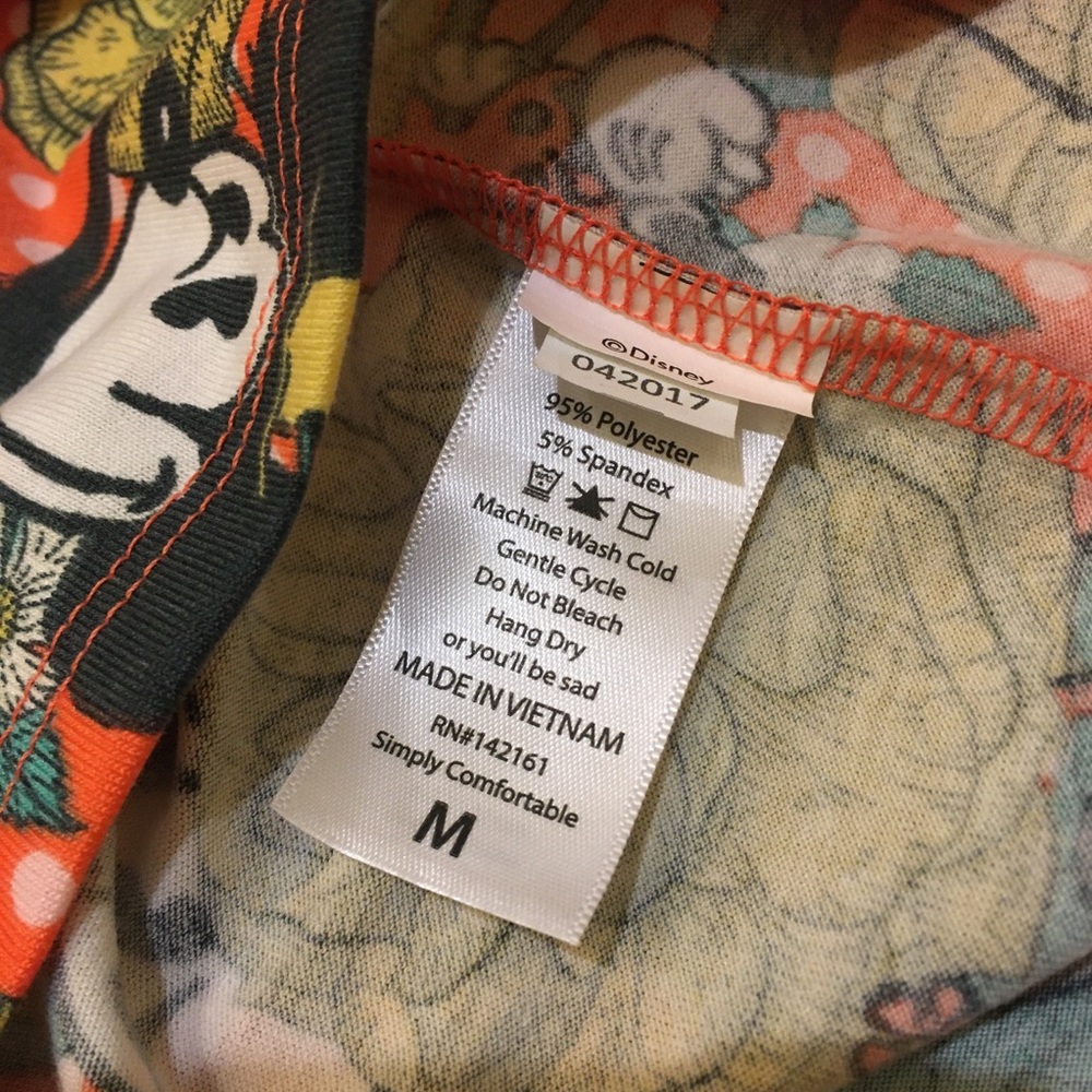 LuLaRoe Disney Collection Irma Top - Picture 4 of 4